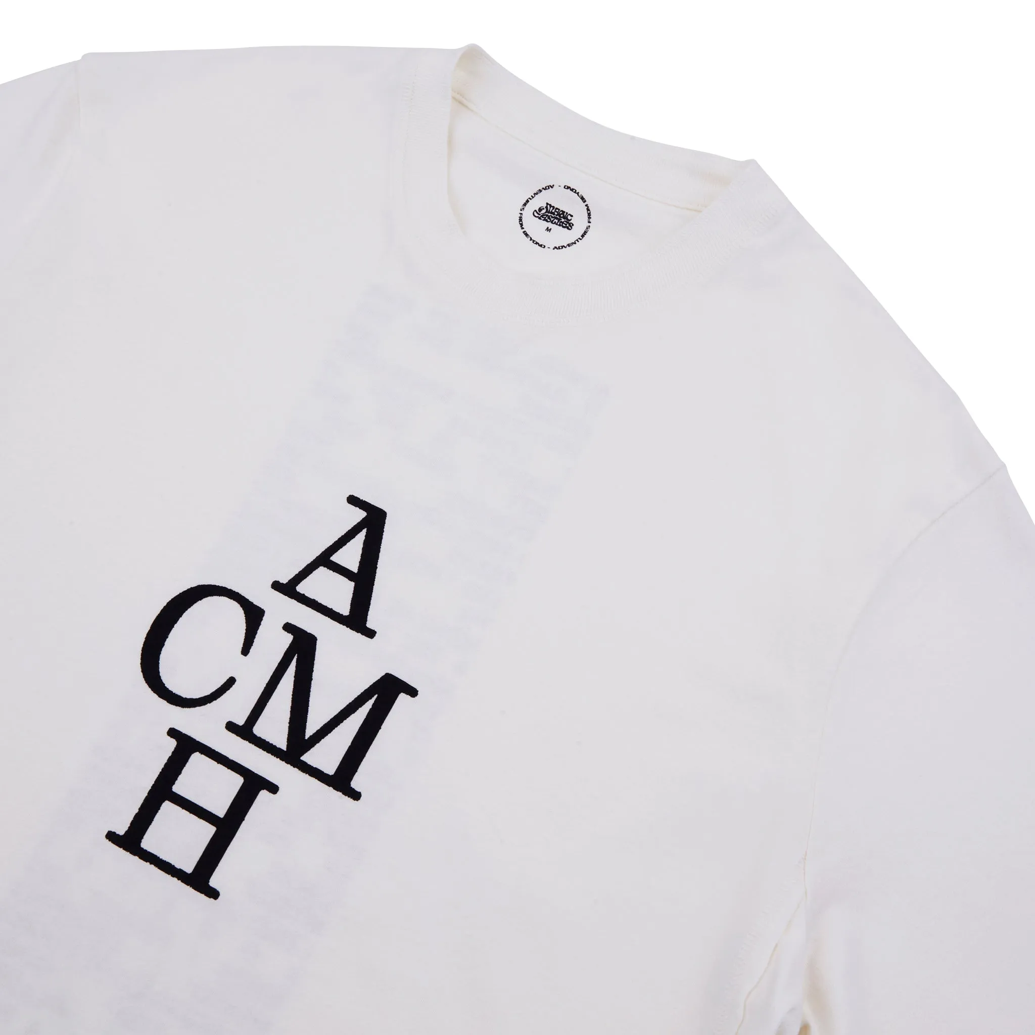 ACMH Lyrics Short Sleeve T-Shirt - Off White