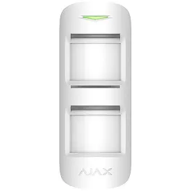 AJAX 42826.33.WH3 Wireless Outdoor Motion Detector with Anti-Masking and Pet Immunity, White