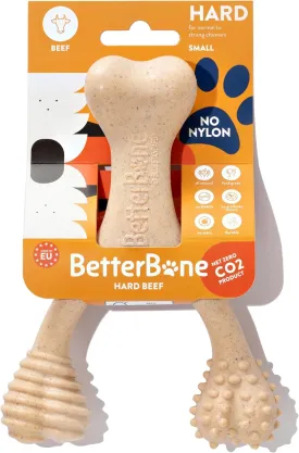 All-Natural, Nylon-Free Dog Chew Toys - Hard Density - Ideal for Strong to Aggressive Chewers - Non-Toxic, Promotes Dental Health, Splinter-Resistant, Sustainably Made