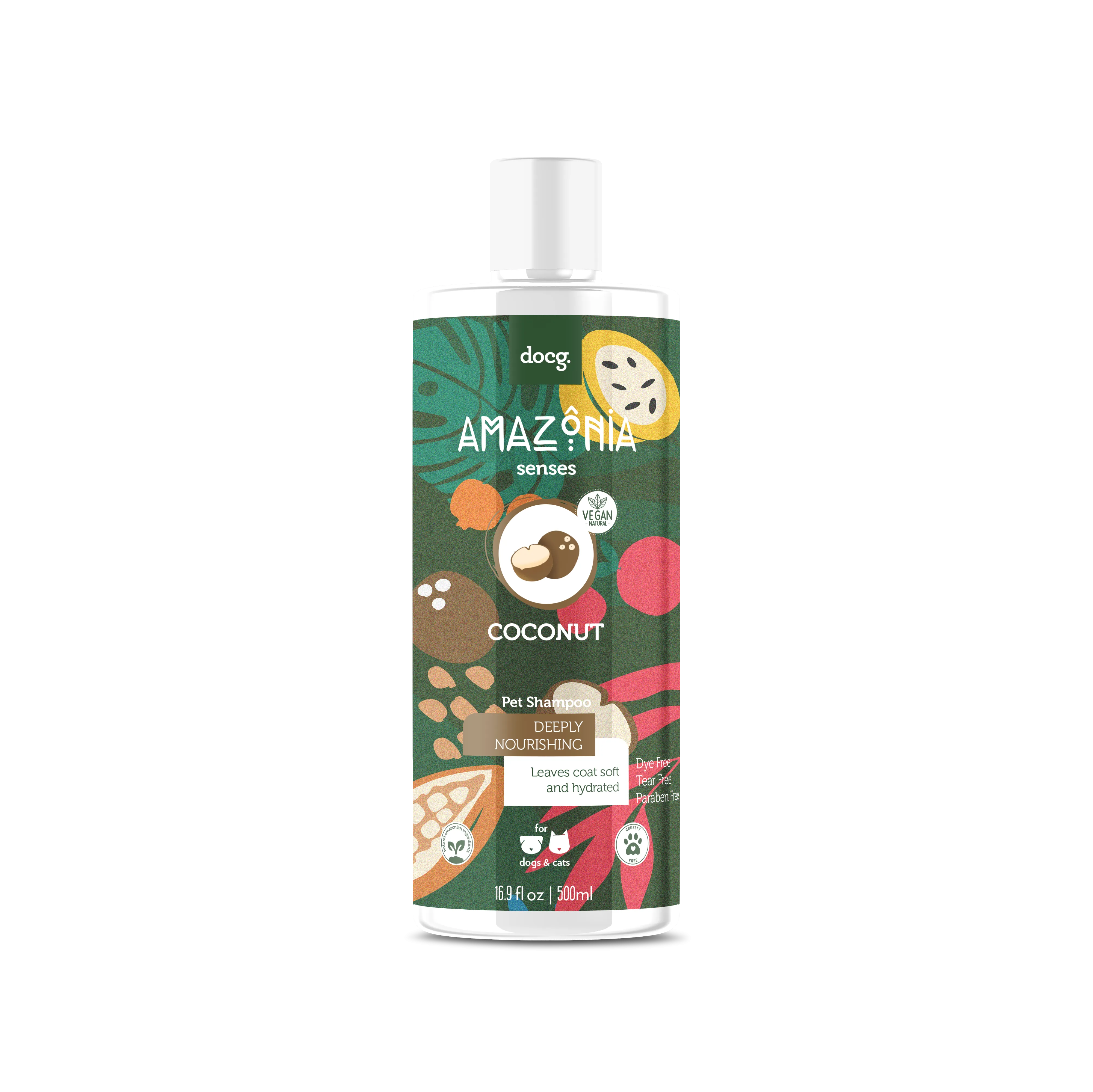 Amazonia Senses Coconut Shampoo - 500ml