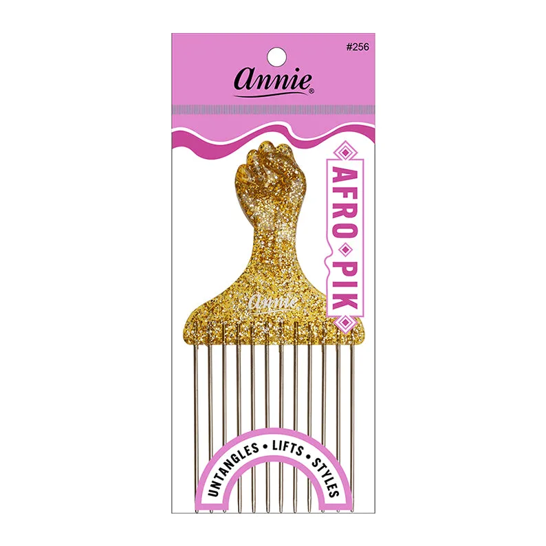 ANNIE #00256 Luminous Fist Afro Pik [ASSORTED COLOR]