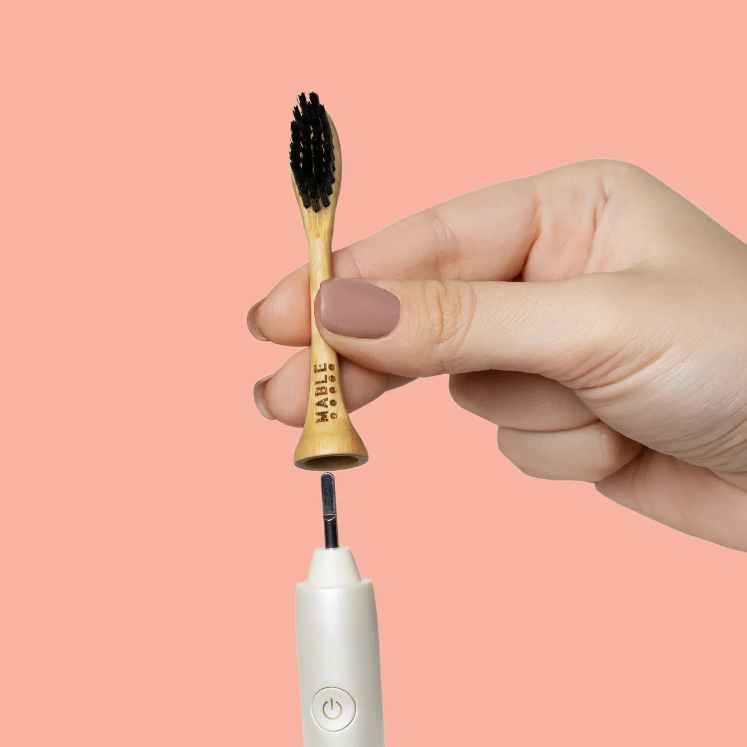 Bamboo Toothbrush Head compatible with Philips One