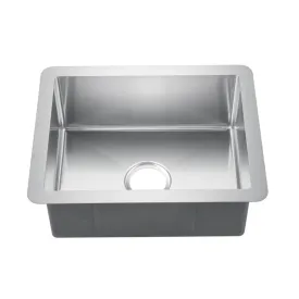 Barclay | 20-1/2" Uberto Stainless Steel Rectangular Prep Sink PSSSB2216-SS