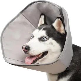 BARKLESS Dog Cone, Soft Cones for Large Dogs After Surgery to Stop Licking, Adjustable Elizabethan Collar for Neuter Surgery, Lightweight Recovery Collar