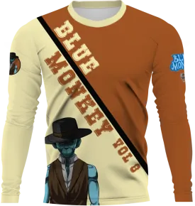 Blue Monkey Old West V8 Yellow/Orange Long Sleeve