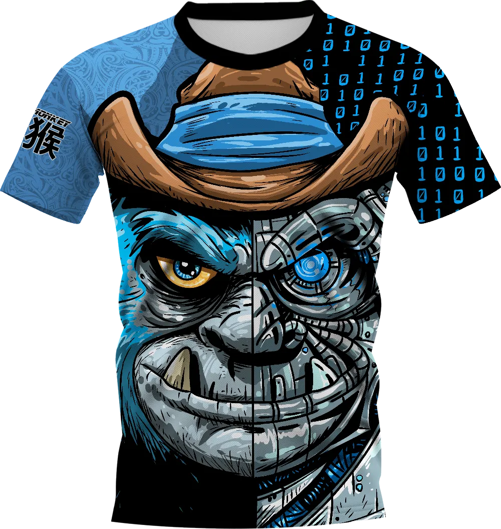 Blue Monkey TX Blue Jersey