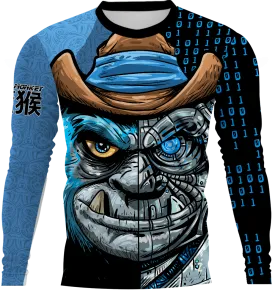 Blue Monkey TX Blue Long Sleeve