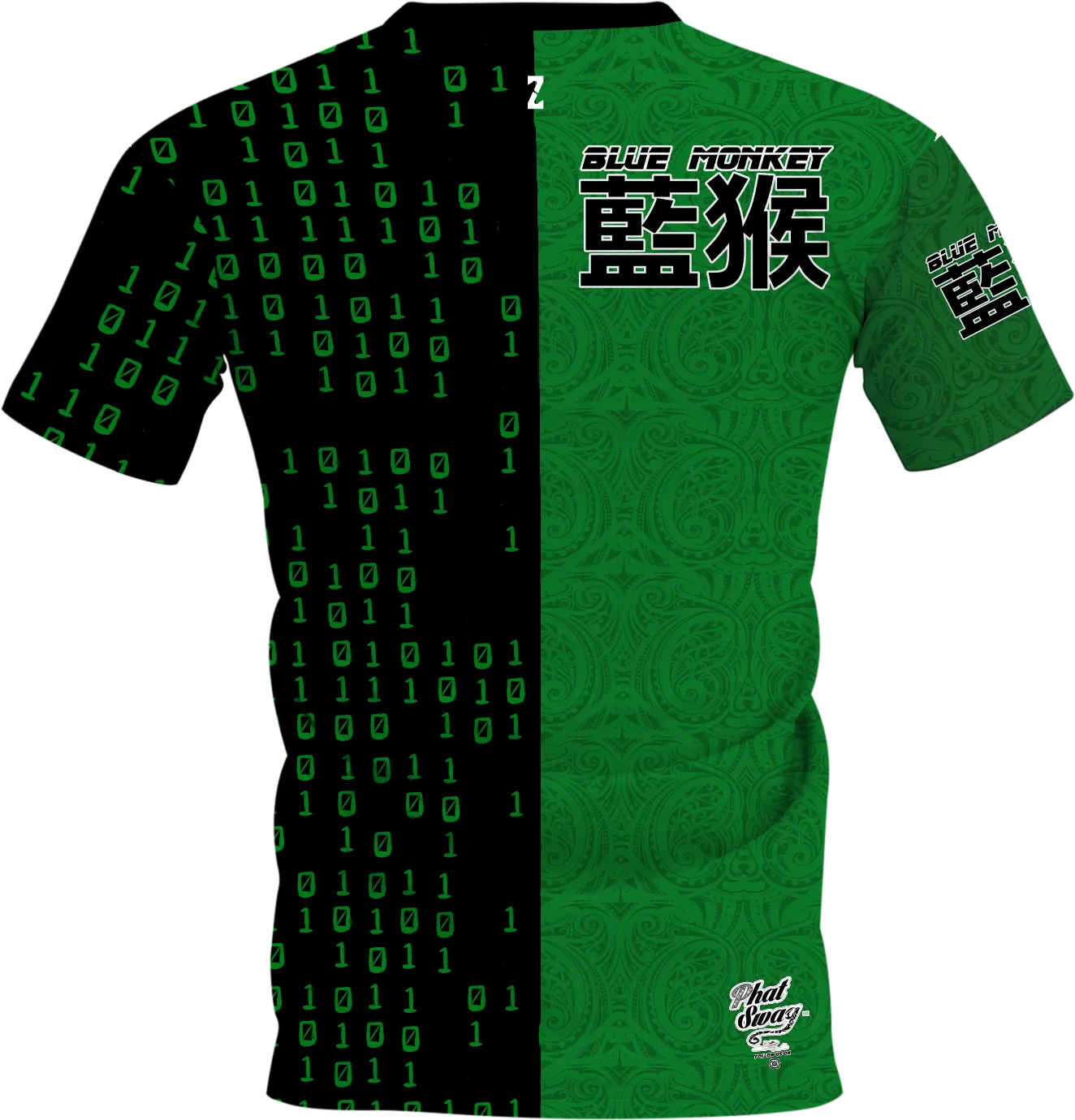 Blue Monkey TX Green Jersey