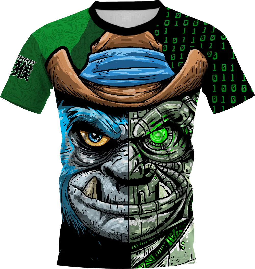 Blue Monkey TX Green Jersey
