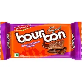 Britannia Bourbon Chocolate Cream Biscuits