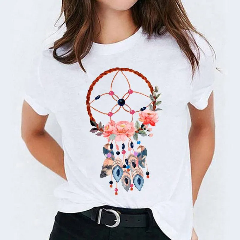 Cartoon Print Cute Short Sleeve T-Shirt - GlamzLife