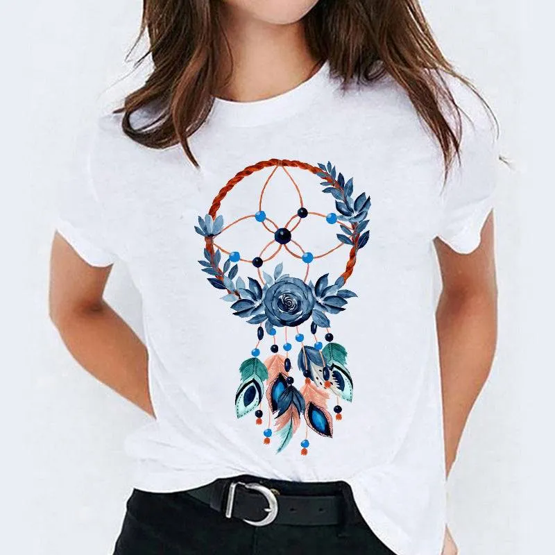 Cartoon Print Cute Short Sleeve T-Shirt - GlamzLife
