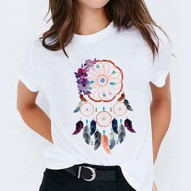 Cartoon Print Cute Short Sleeve T-Shirt - GlamzLife