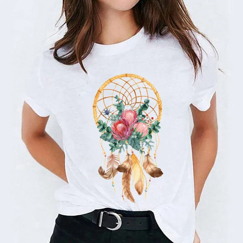 Cartoon Print Cute Short Sleeve T-Shirt - GlamzLife