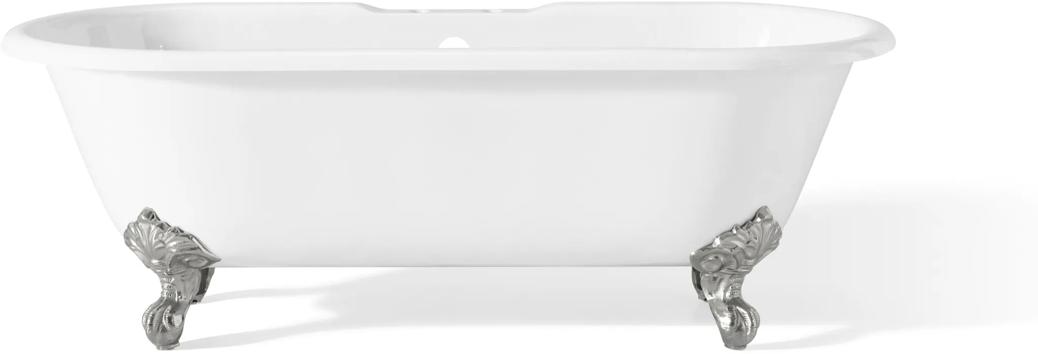 Cheviot 2110-BB-6 Regal Cast Iron Bathtub With Faucet Holes