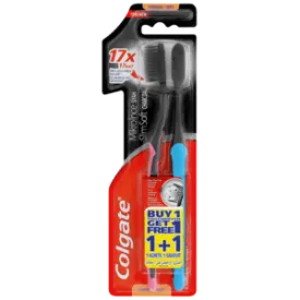 Colgate Soft Charcoal Toothbrush 2 Pack