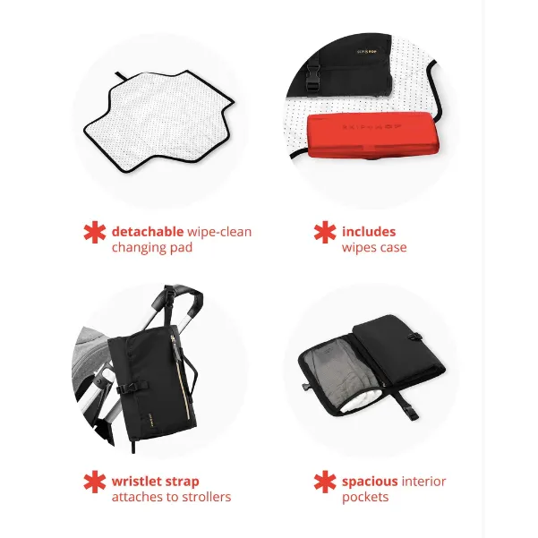 Envi Luxe Pronto Signature Changing Station - Eco Black