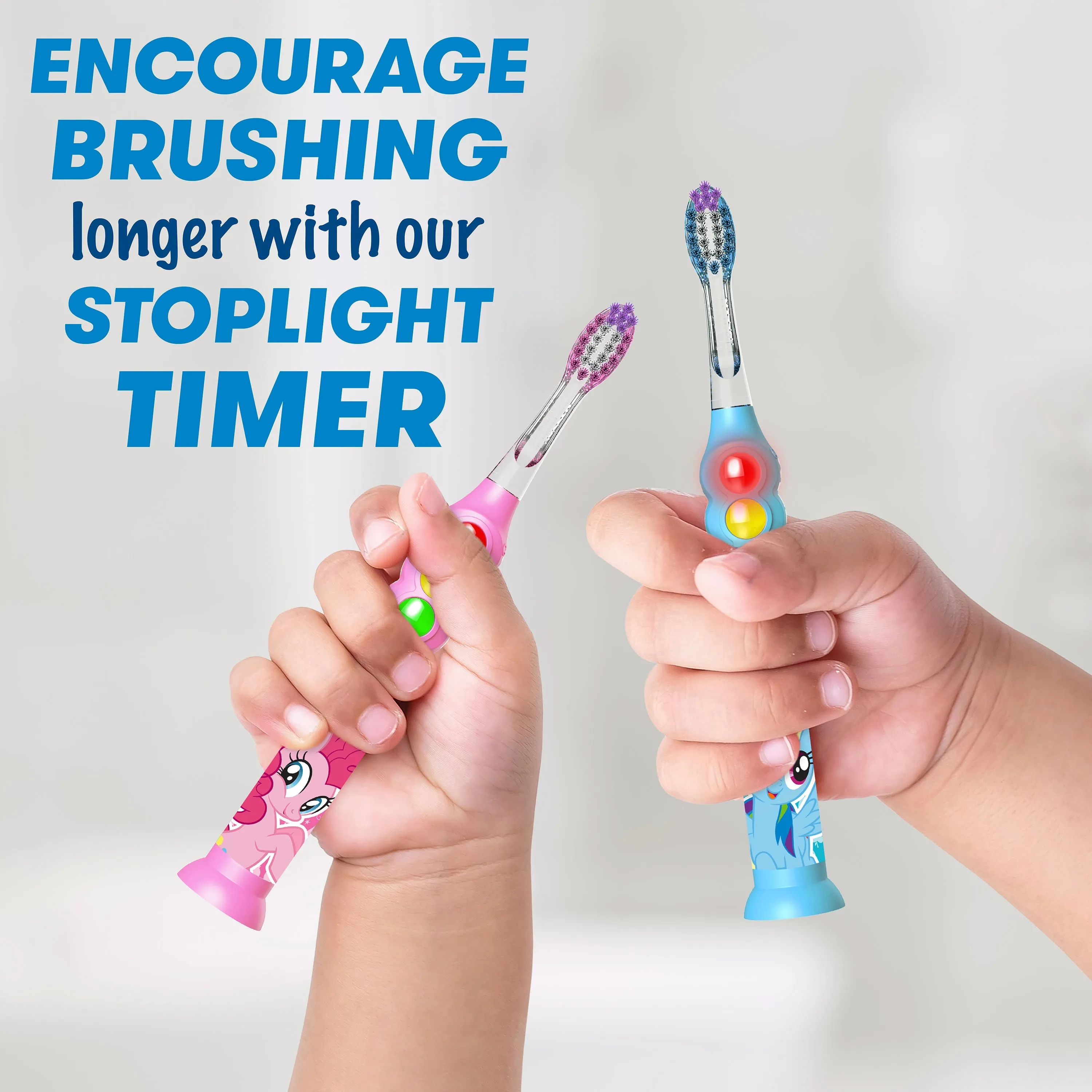 Firefly Ready Go My Little Pony Light Up Timer Toothbrush, 1 Count