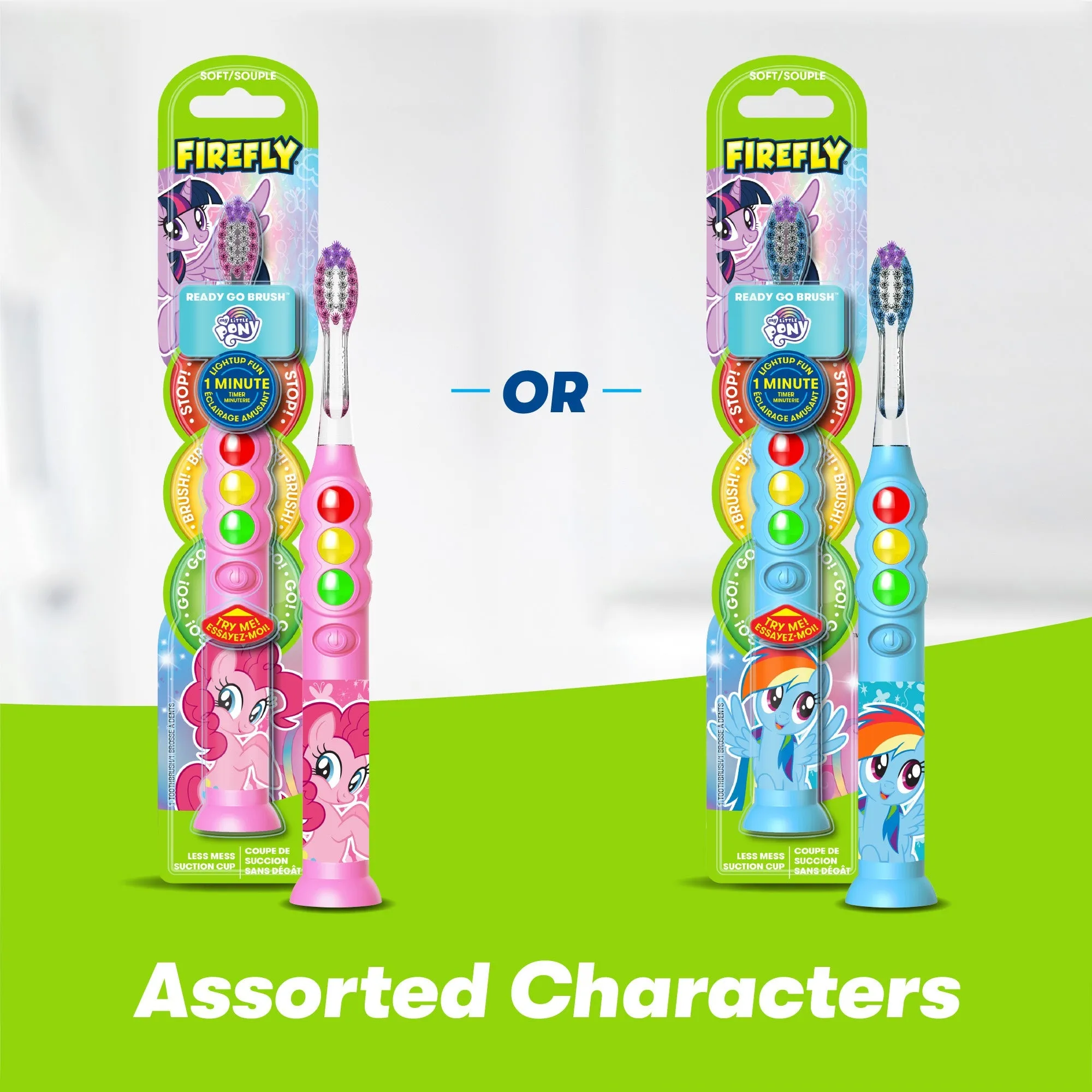 Firefly Ready Go My Little Pony Light Up Timer Toothbrush, 1 Count