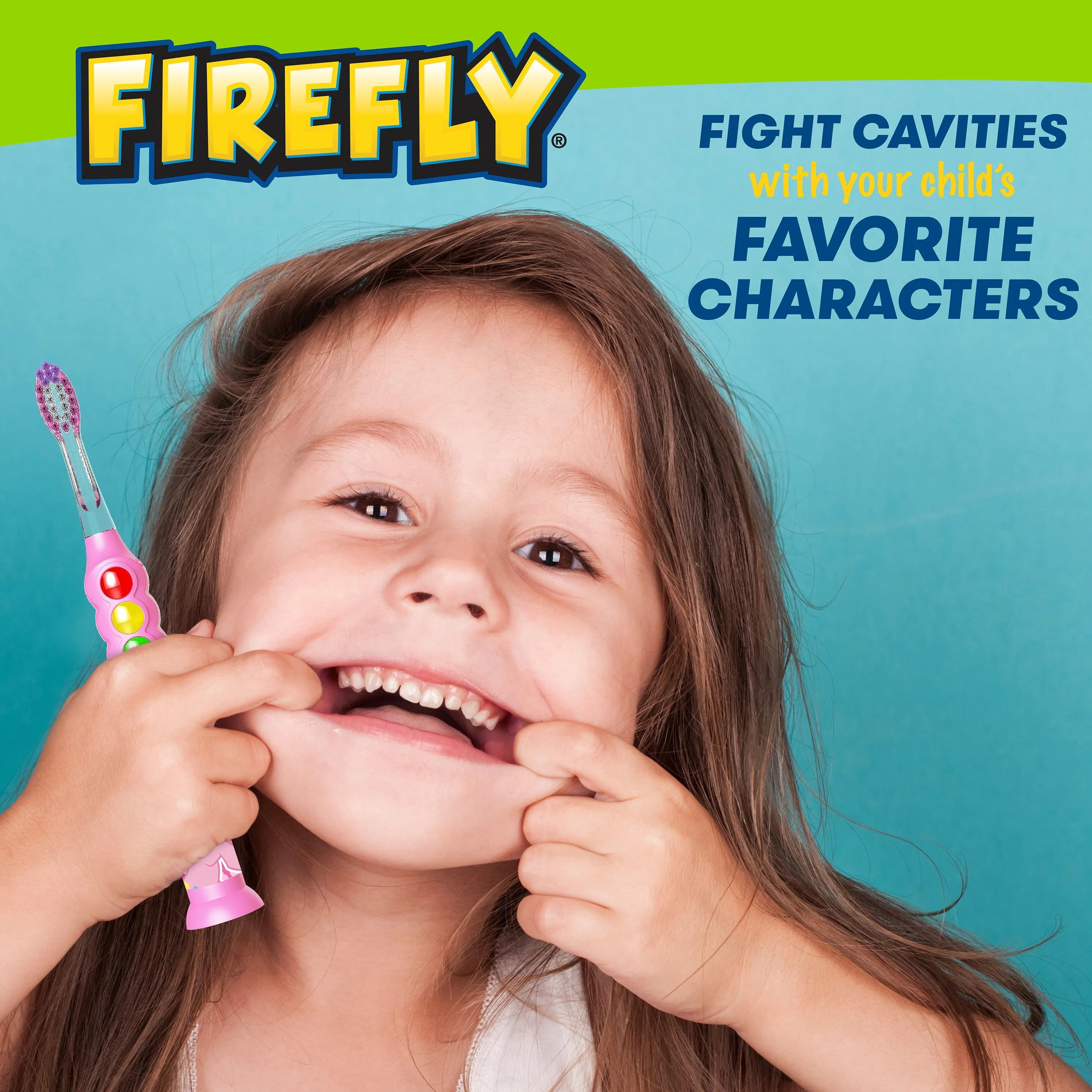 Firefly Ready Go My Little Pony Light Up Timer Toothbrush, 1 Count