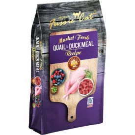 Fussie Cat Market Fresh Quail & Duck Meal Recipe Grain-Free Dry Cat Food