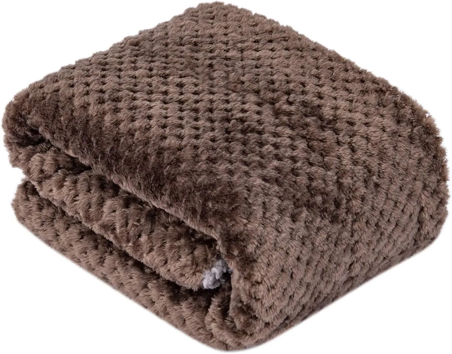 Fuzzy Dog Blanket or Cat Blanket or Pet Blanket, Warm and Soft, Plush Fleece Receiving Blankets for Dog Bed and Cat Bed, Couch, Sofa, Travel and Outdoor, Camping (Blanket (24" x 32"), DG-Eagle Grey)