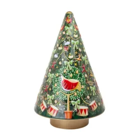 Great British Biscuits Silver Crane 300g 12 Days of Christmas Musical Tree Tin