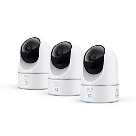Indoor Cam E220 (2K, 3-Cam Kit, Pan & Tilt)