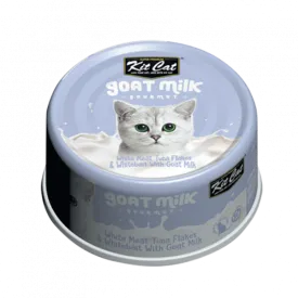 Kit Cat - Goat Milk Gourmet Wet Cat Food - Tuna & Whitebait