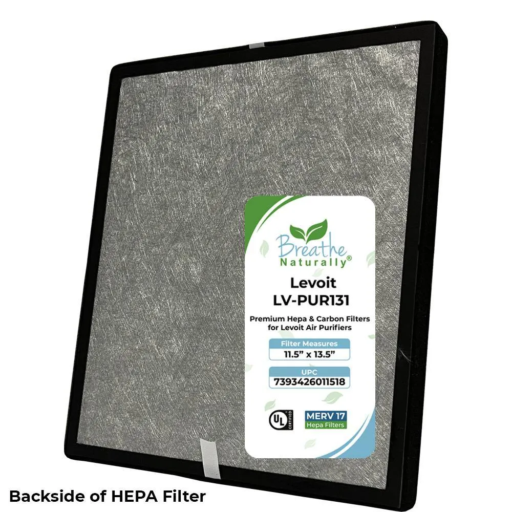 Levoit LV-PUR131 Replacement HEPA Filter   Carbon Pad