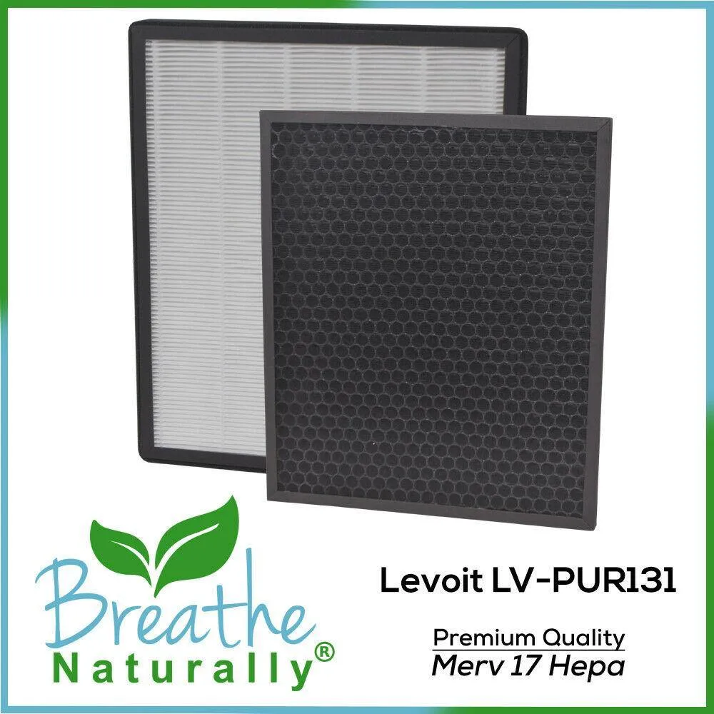 Levoit LV-PUR131 Replacement HEPA Filter   Carbon Pad