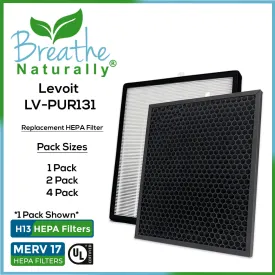 Levoit LV-PUR131 Replacement HEPA Filter   Carbon Pad