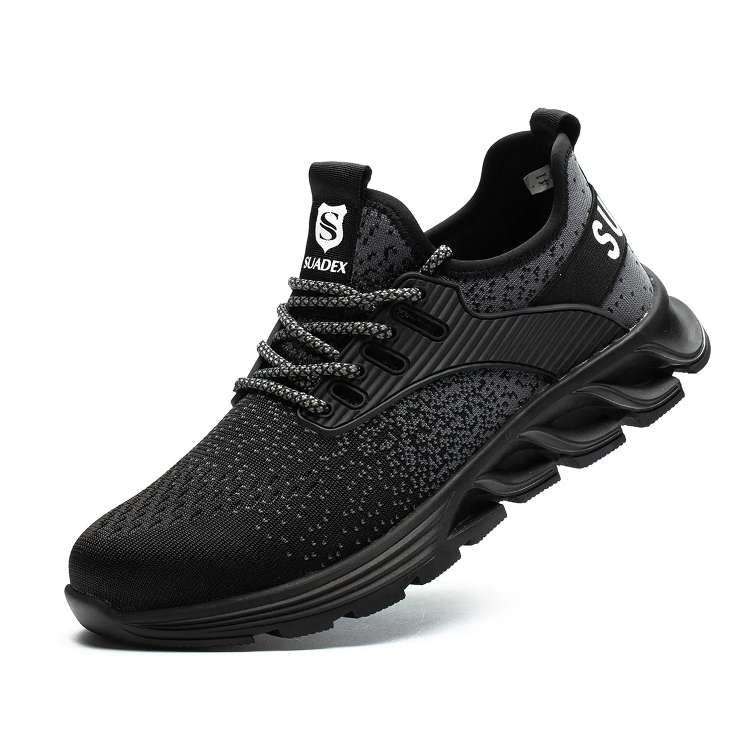 Lightweight Breathable Mens Steel Toe Safety Shoes