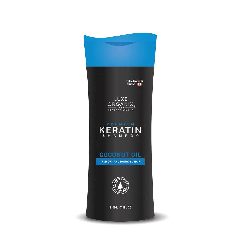 Luxe Organix Premium Keratin VCO Shampoo 210ml
