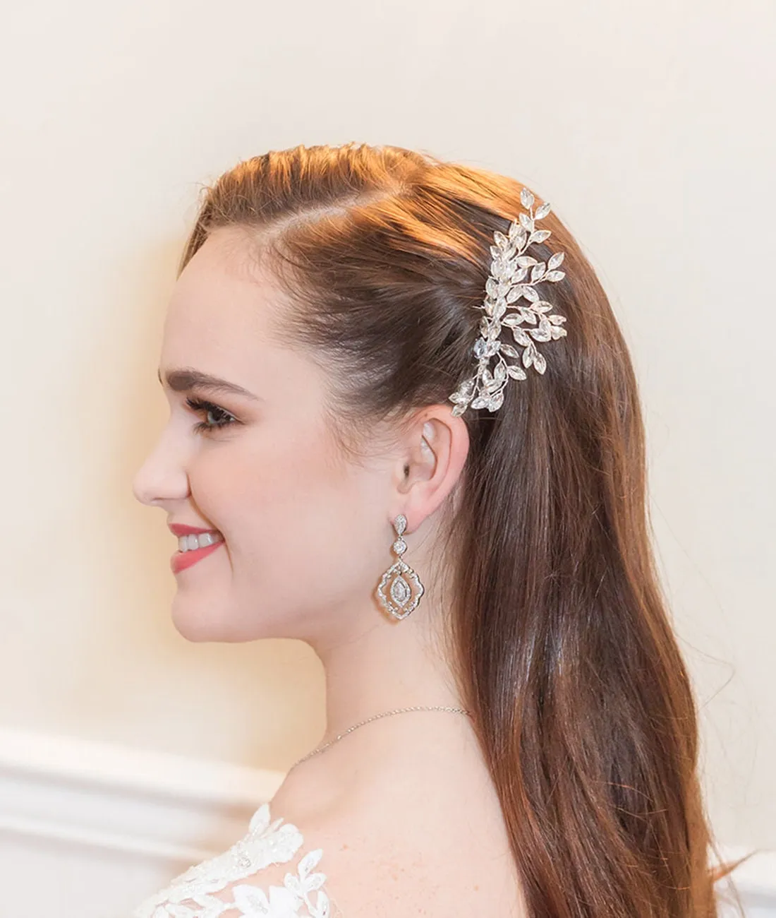 Marquise Crystal Hair Comb
