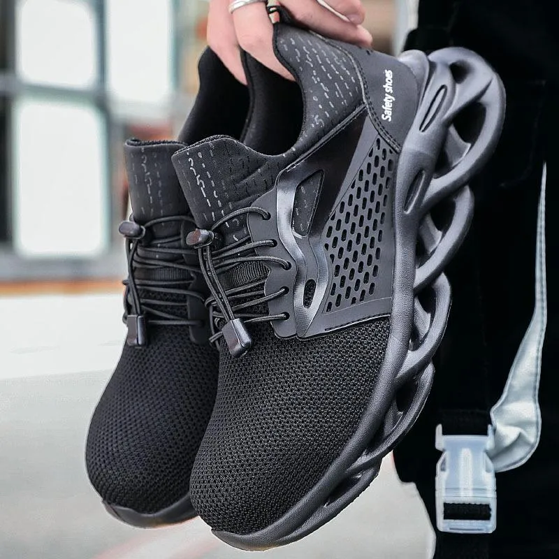 Men‘s Breathable Lightweight Safety Shoes