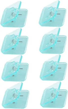 MERRYHAPY 8pcs Dog Wall Pee Pad Holder Puppy Training Pad Clip Nonslip Stability Potty Training Supplies