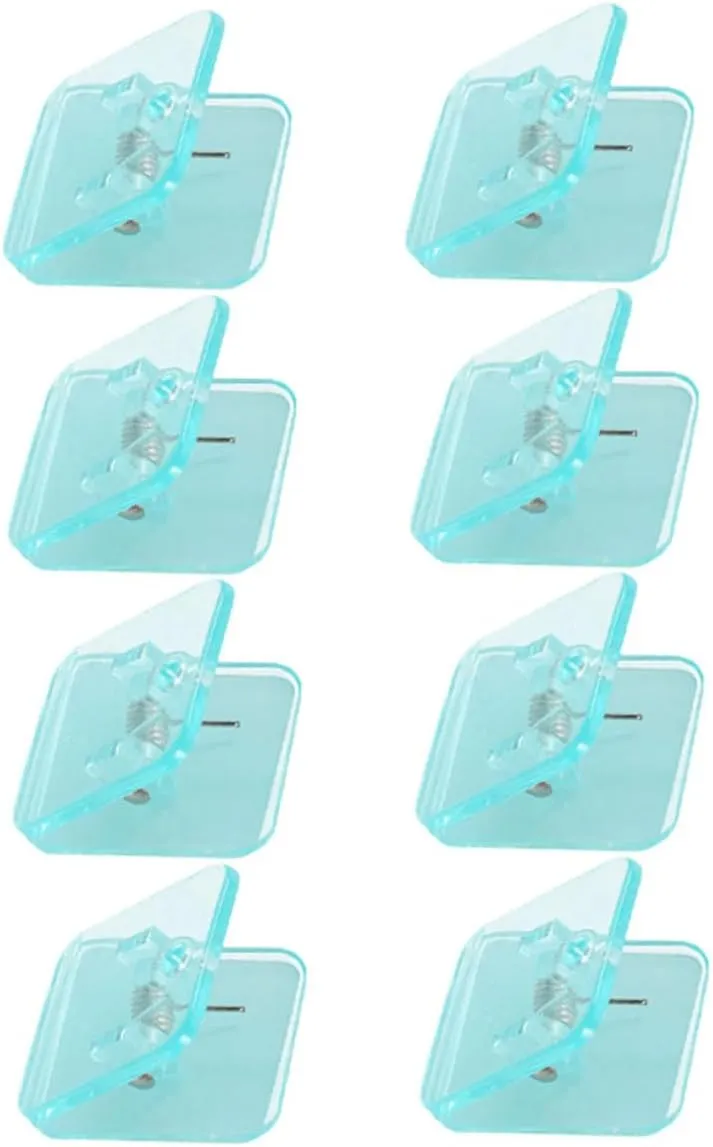 MERRYHAPY 8pcs Dog Wall Pee Pad Holder Puppy Training Pad Clip Nonslip Stability Potty Training Supplies