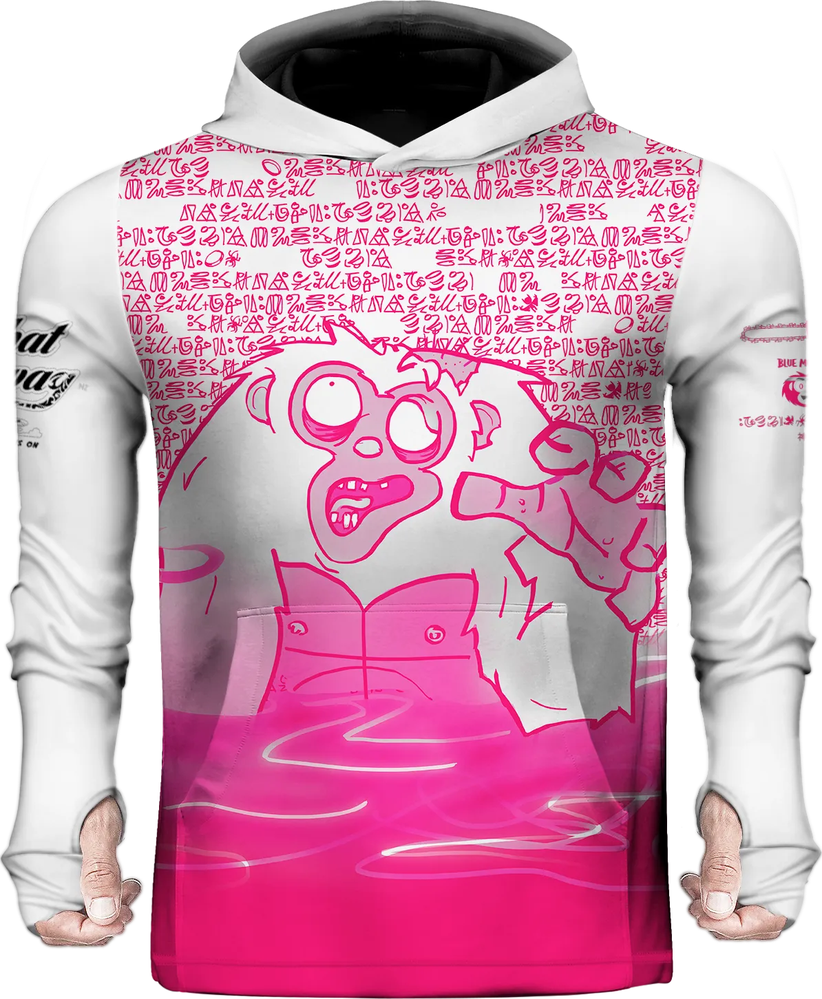 Monkey Zombie Sun Hoodie
