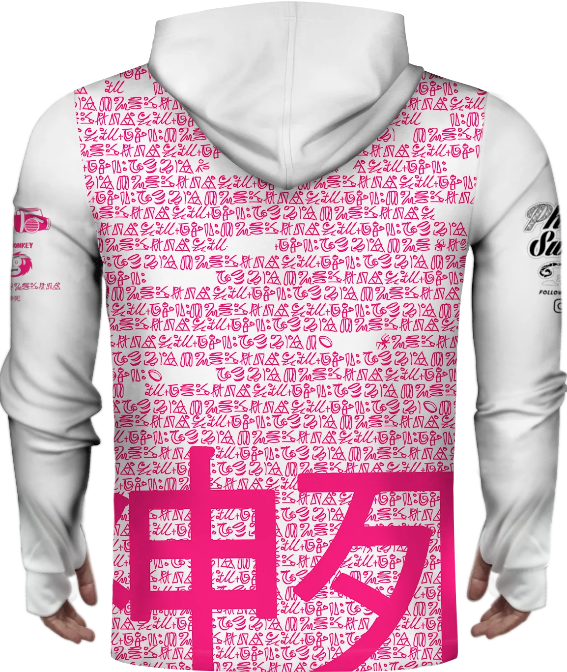 Monkey Zombie Sun Hoodie