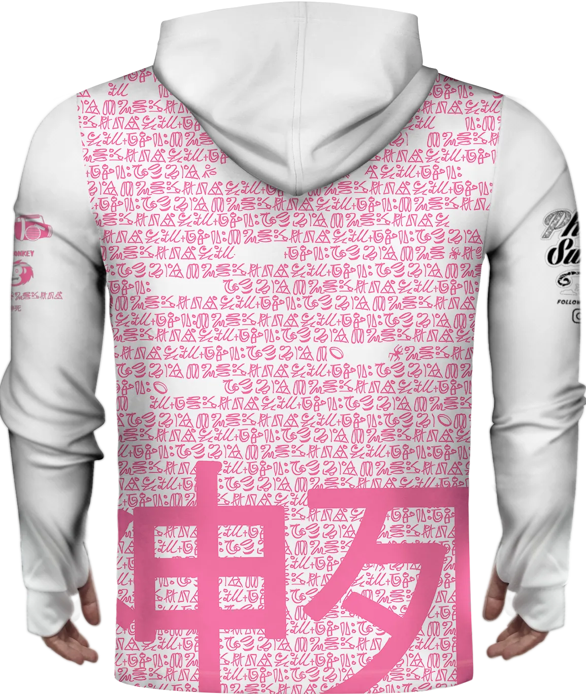 Monkey Zombie Sun Hoodie