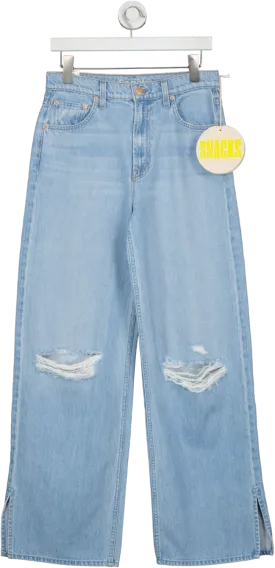 Mother Snacks Blue The Fun Dip Puddle Slice Jeans W25