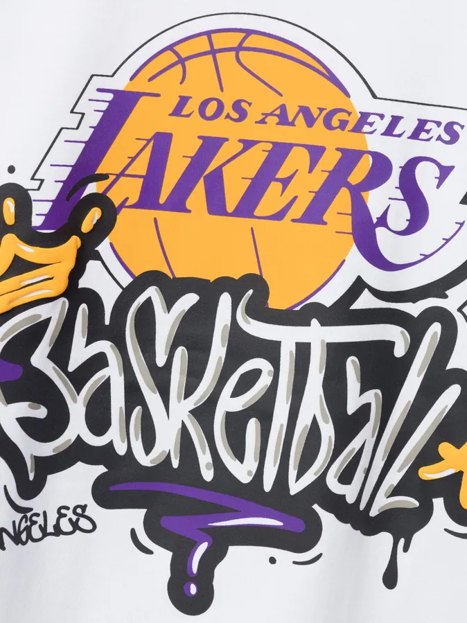 name it maglietta manica corta junior L.A. Lakers 13225992 bianco