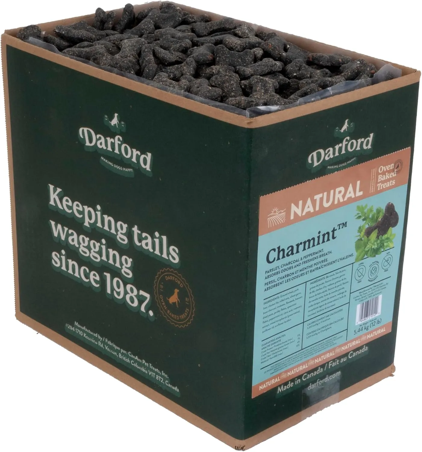 Naturals Charmint Minis Dog Treats, 12 lb