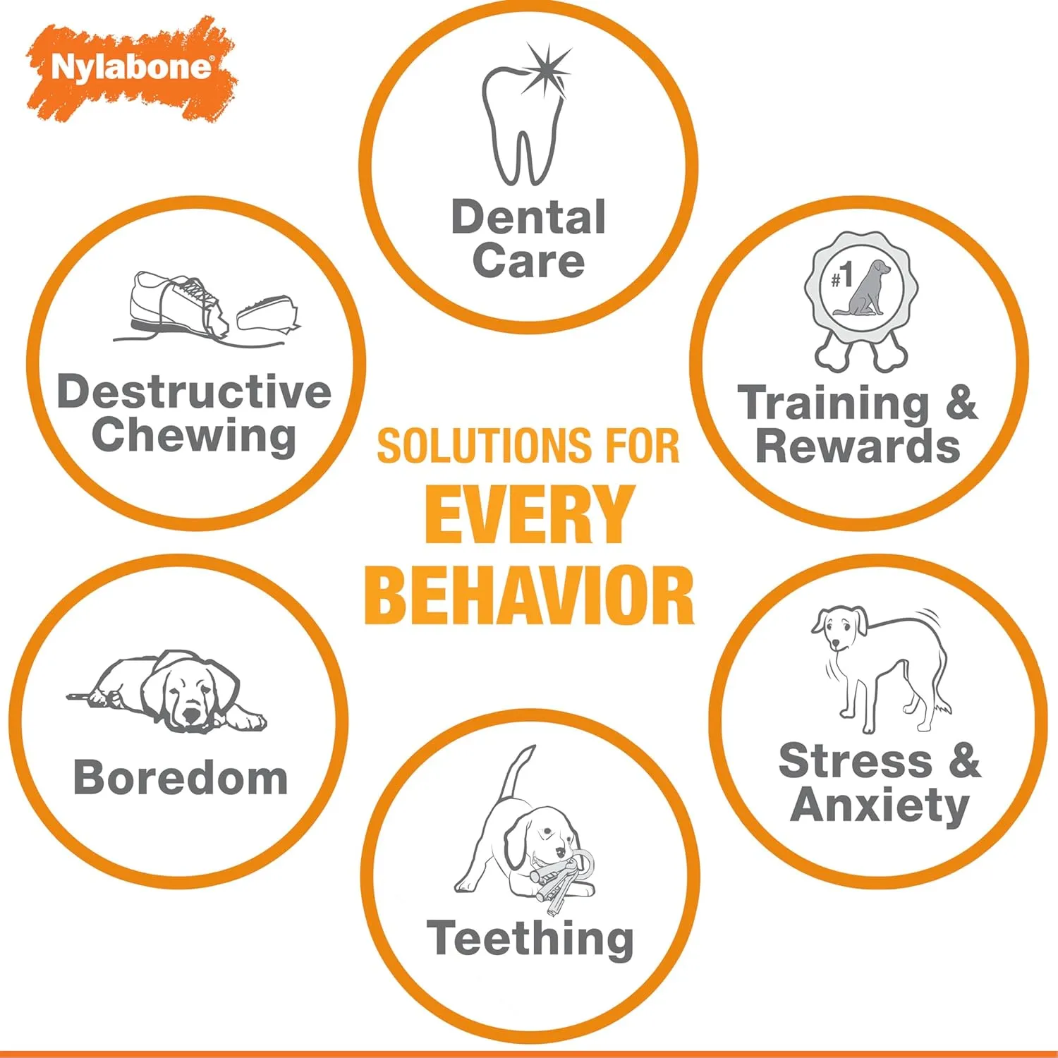 Nylabone Fillable Peanut Strong Chew Treat Toy for Dogs, Cute Rubber Dog Toys for Aggressive Chewers, Peanut Butter Flavored Pouch, Medium - Up to 35 lbs, 1 Count