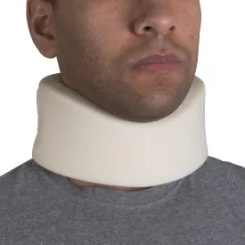 OTC Cervical Collar, Soft Contour Foam, Neck Support Brace, White Narrow 2.5" Depth, X-Large