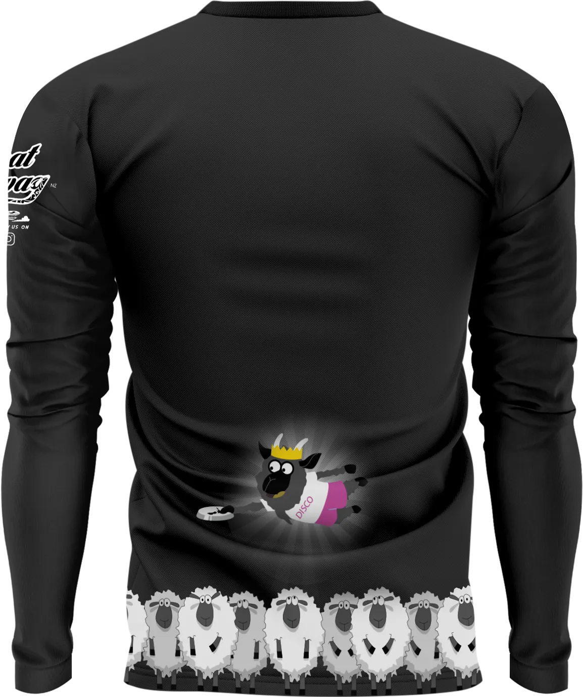 Party Goat Black Long Sleeve