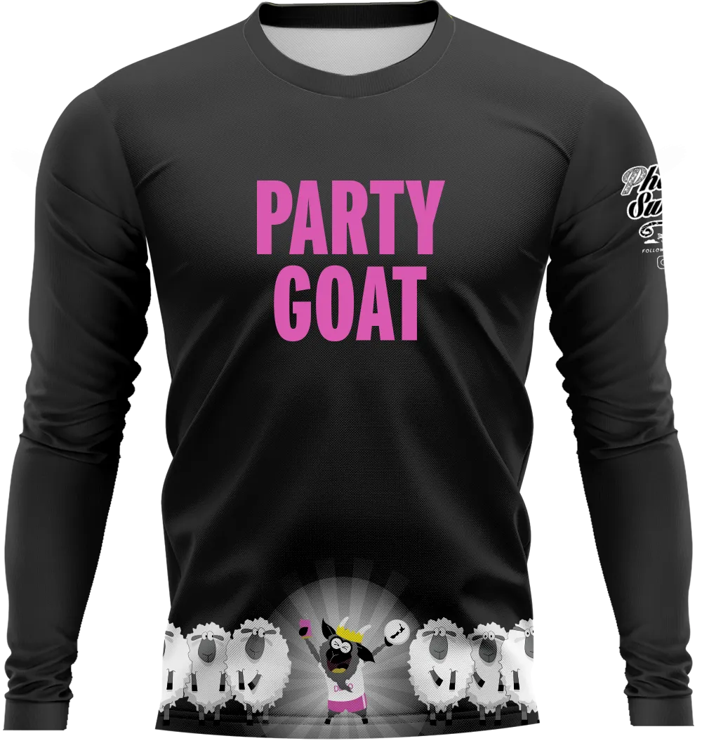 Party Goat Black Long Sleeve