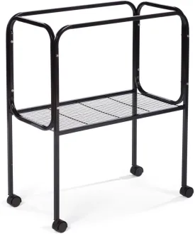 Prevue Pet Products 446 Bird Cage Stand for 26" x 14" Base Flight Cages, White