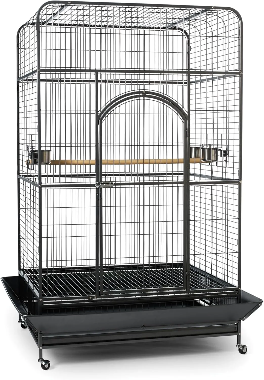 Prevue Pet Products Empire Bird Cage, X-Large, Black Hammertone,46" L x 36" W x 78 1/4" H